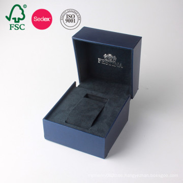 Nach Maß in China PU Leder Papier Geschenk Uhr Verpackung Box